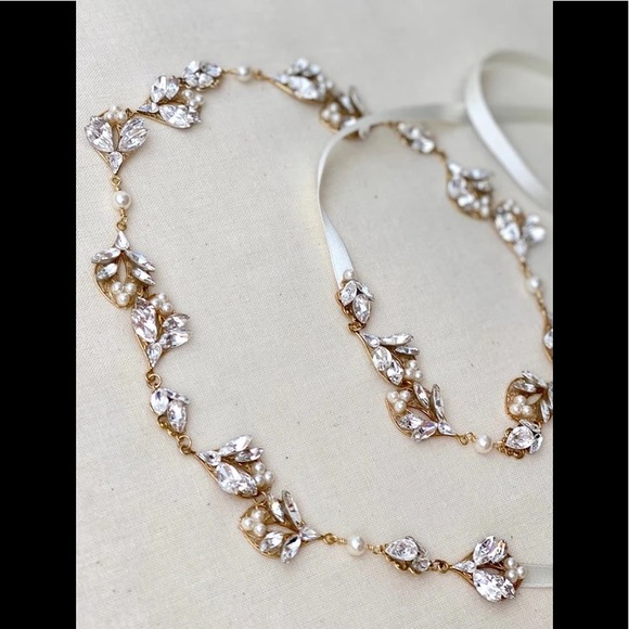 Sarah Gabriel Karly Duet Ribbon Hair Band Wedding Accessory - Picture 5 of 13